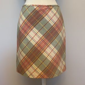Ann Taylor LOFT Plaid Skirt - NWOT
